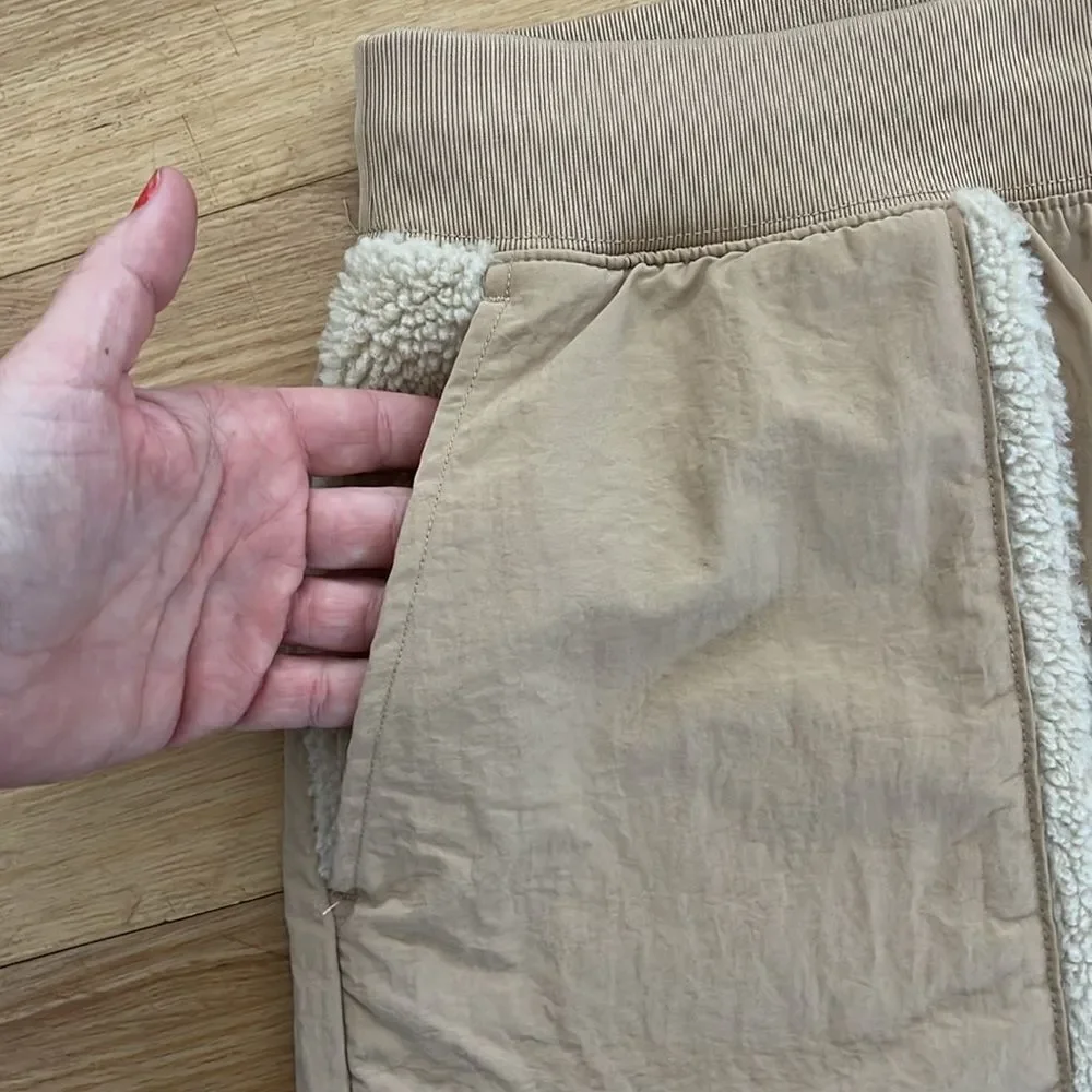NWT Nike Sherpa Nylon Jogger Pants XXL
